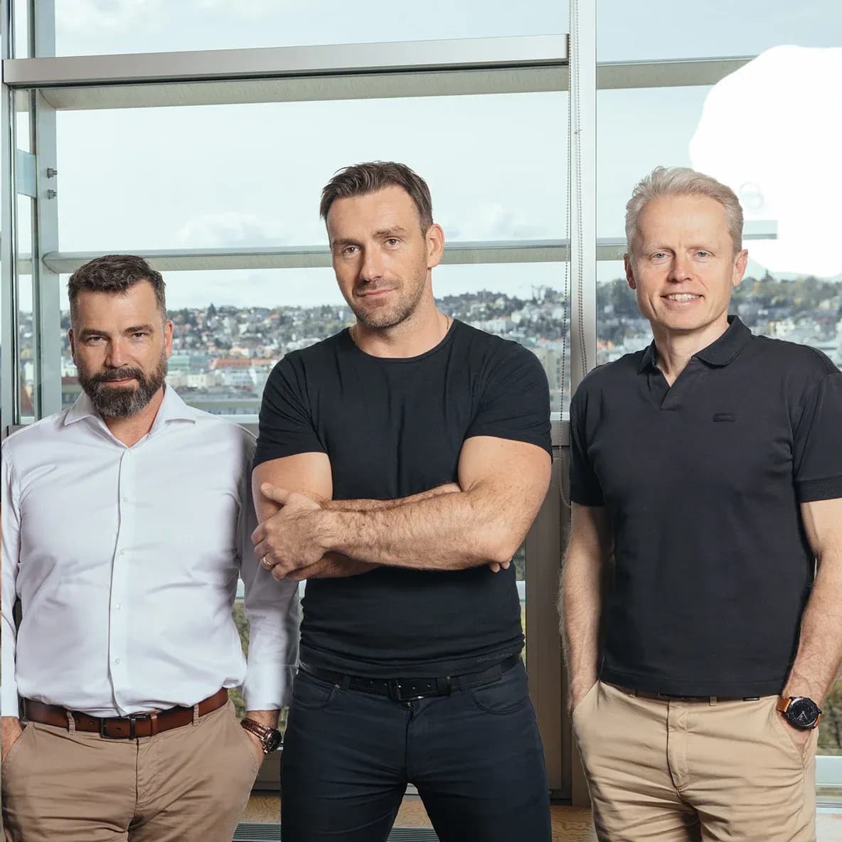 Tím projektu Topphem pred vzorovým domom